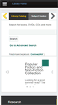 Mobile Screenshot of lib.skidmore.edu